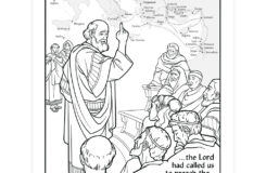 Paul s Missionary Journeys Coloring Page Printable