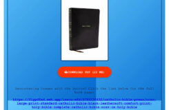 PDF Download NRSV Large Print Standard Catholic Bible Black Leathersoft Comfort Print Holy Bible By BinsIIny Issuu