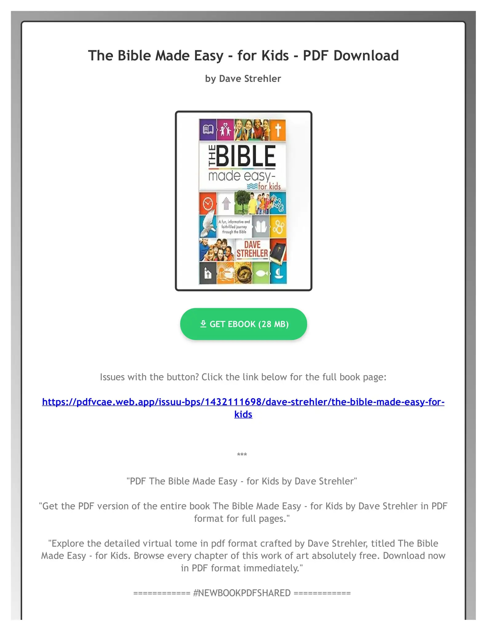 Free Printable Bible Book Outlines