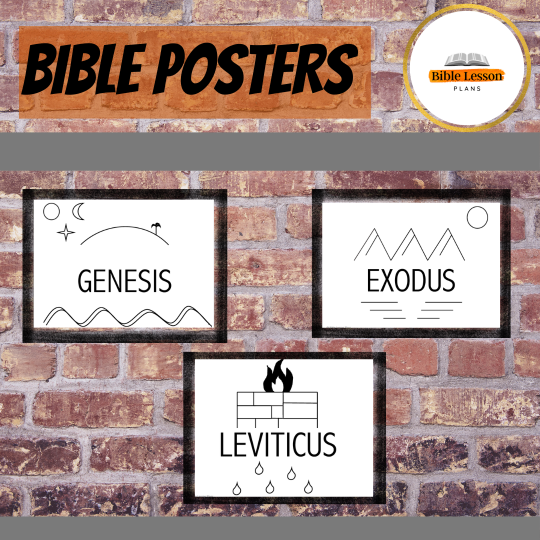 Pentateuch Bible Posters Made By Teachers