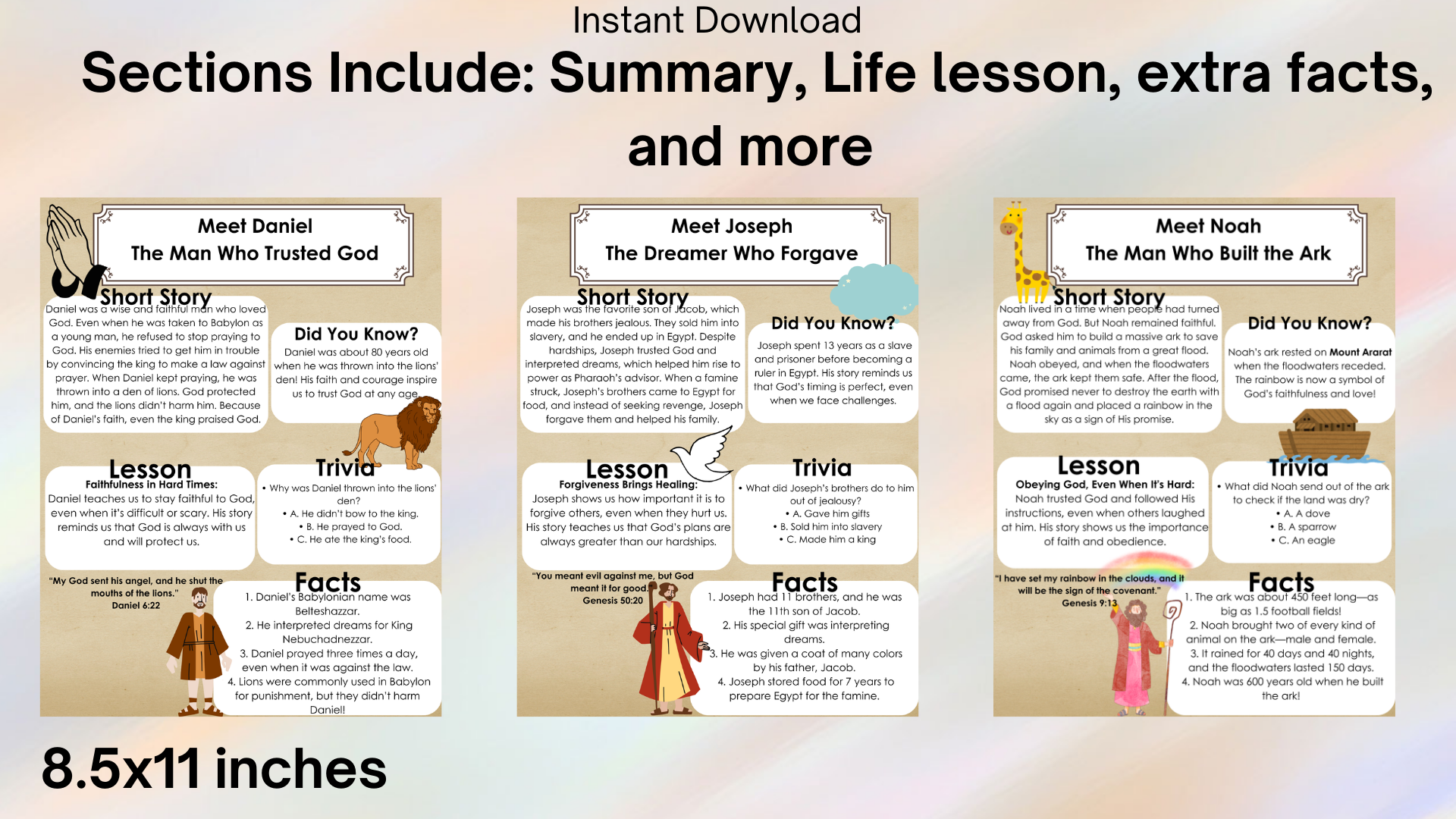 people of the bible fact sheets printable bible study resources for kids adults bible education for children classful