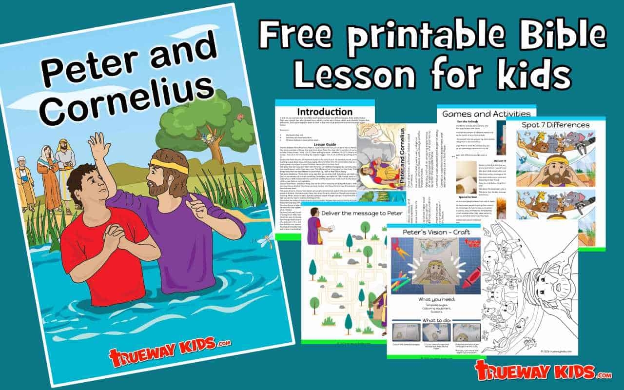 Printable Youth Bible Worksheets Peter