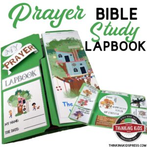 Prayer Bible Study For Kids Lapbook Thinking Kids