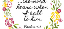 Pretty Bible Verse Printables Psalm 4 White Arrows Home