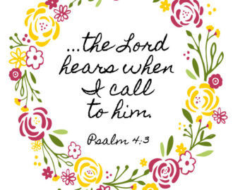 Pretty Bible Verse Printables Psalm 4 White Arrows Home