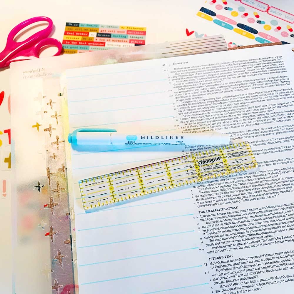 Print And Pray Hybrid Bible Journaling Just What I Need Illustrated Faith