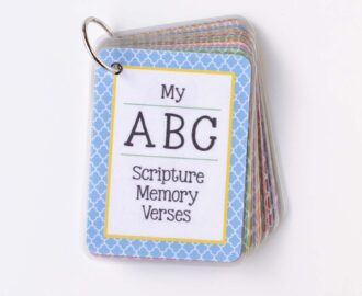 Printable ABC Scripture Memory Cards UnOriginal Mom