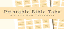 Printable Aesthetic Bible Tabs Bible Journaling 66 Books Of The Bible Free Page Of Blank Tabs DIY Bible Tabs Etsy