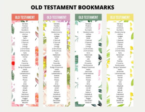 Printable Bible Bookmarks Printable Party Favors