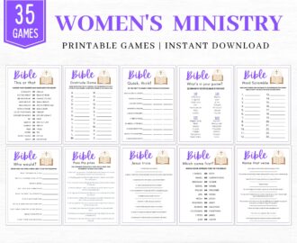 Printable Bible Fill In The Blanks Bible Games Fun Christian Youth Group Game Sunday School Church Study Activity Digital Download Worksheets Library