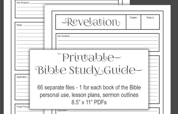 Printable BIBLE JOURNAL Study Sheets Sunday School Lesson Plans