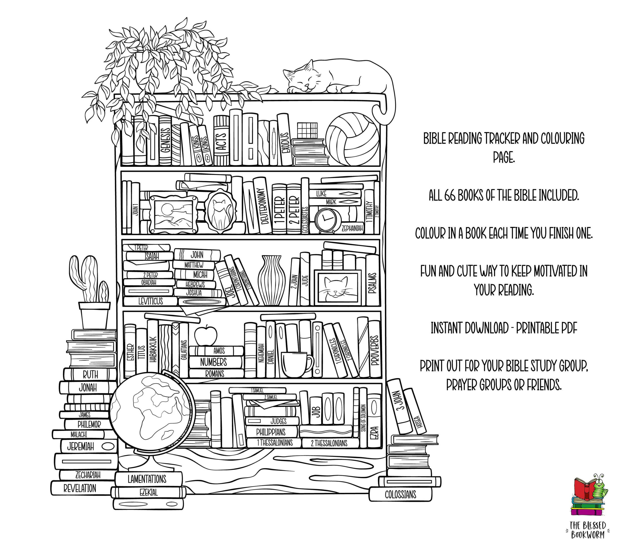 Bible Tracker Printable Free