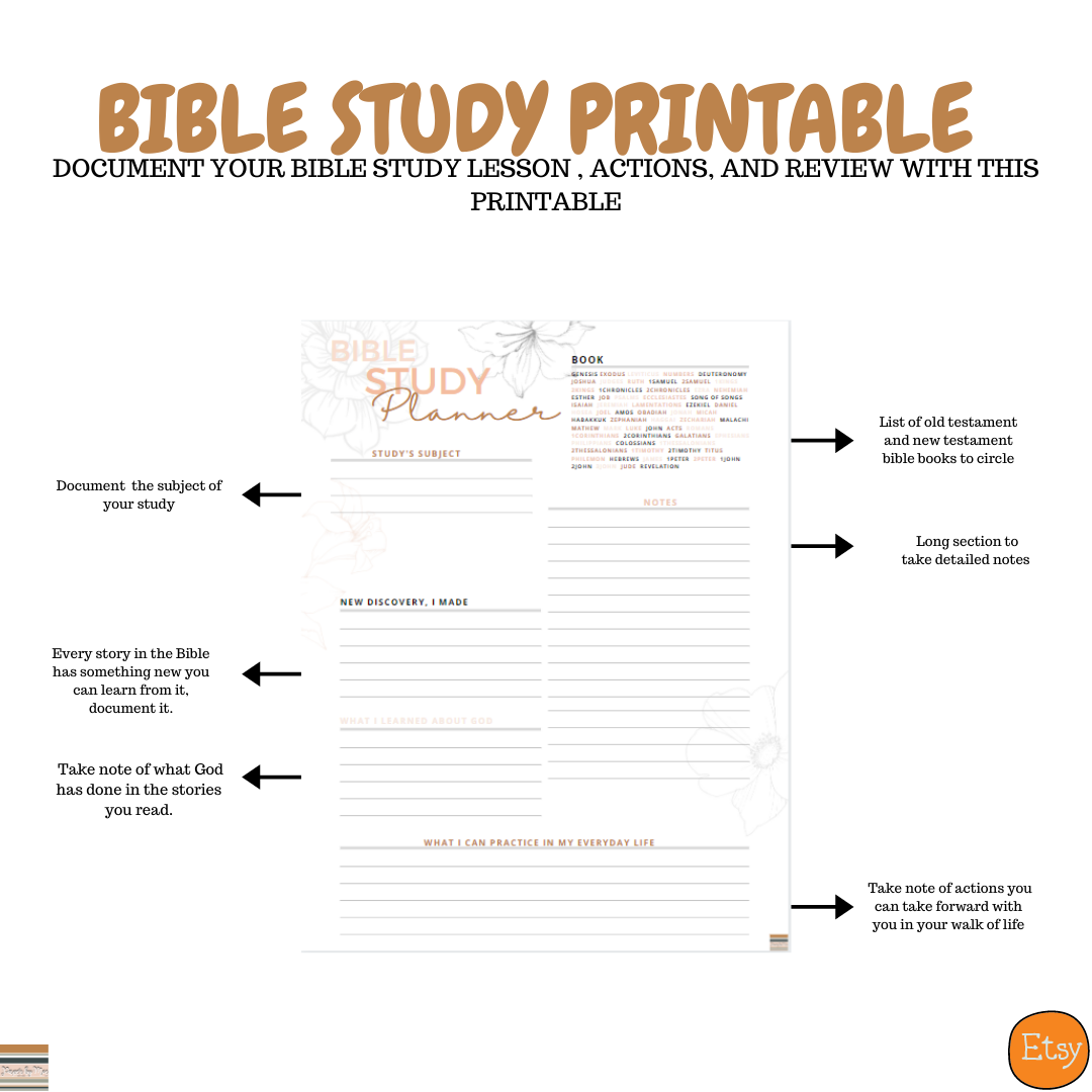 Printable Bible Study Guide Brittney Moses Worksheets Library