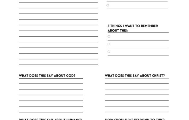 printable bible study note template etsy