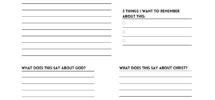 Printable Bible Study Note Template Etsy