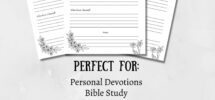 Printable Bible Study Summary Bible Study Supplies Womens Ministry Supplies Bible Study Printable Bible Study Note Printables Etsy