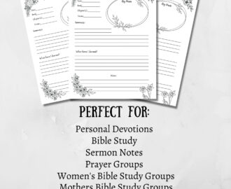 Printable Bible Study Summary Bible Study Supplies Womens Ministry Supplies Bible Study Printable Bible Study Note Printables Etsy