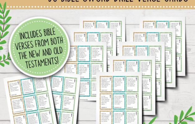 Printable Bible Sword Drills Bible Sword Drill Verses Bible Verse Cards Christian Games For Kids Sunday School Bible Study Games Etsy