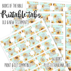 Printable Bible Tabs Download 66 Books Of Bible Cricut Print