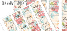 Printable Bible Tabs Download 66 Books Of Bible Cricut Print And Cut Etsy