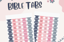 Printable Bible Tabs Rose 66 Books Of The Bible DIY Bible Tabs By JaiDesigns By Advinculajai Raket PH