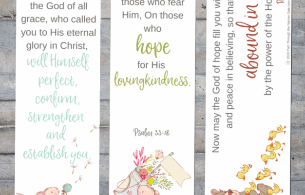 Printable Bible Verse Bookmarks Kids Bible Teacher