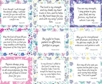 printable bible verse cards printable party favors
