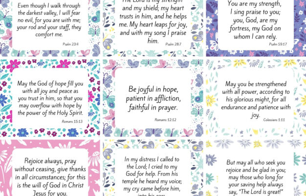 printable bible verse cards printable party favors