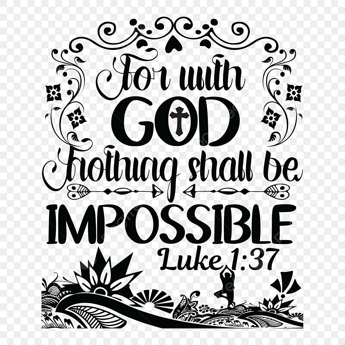 Printable Bible Verse Clipart Images Free Download PNG Transparent Background Pngtree