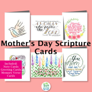 Printable Bible Verse Greeting Cards Write Them On My Heart