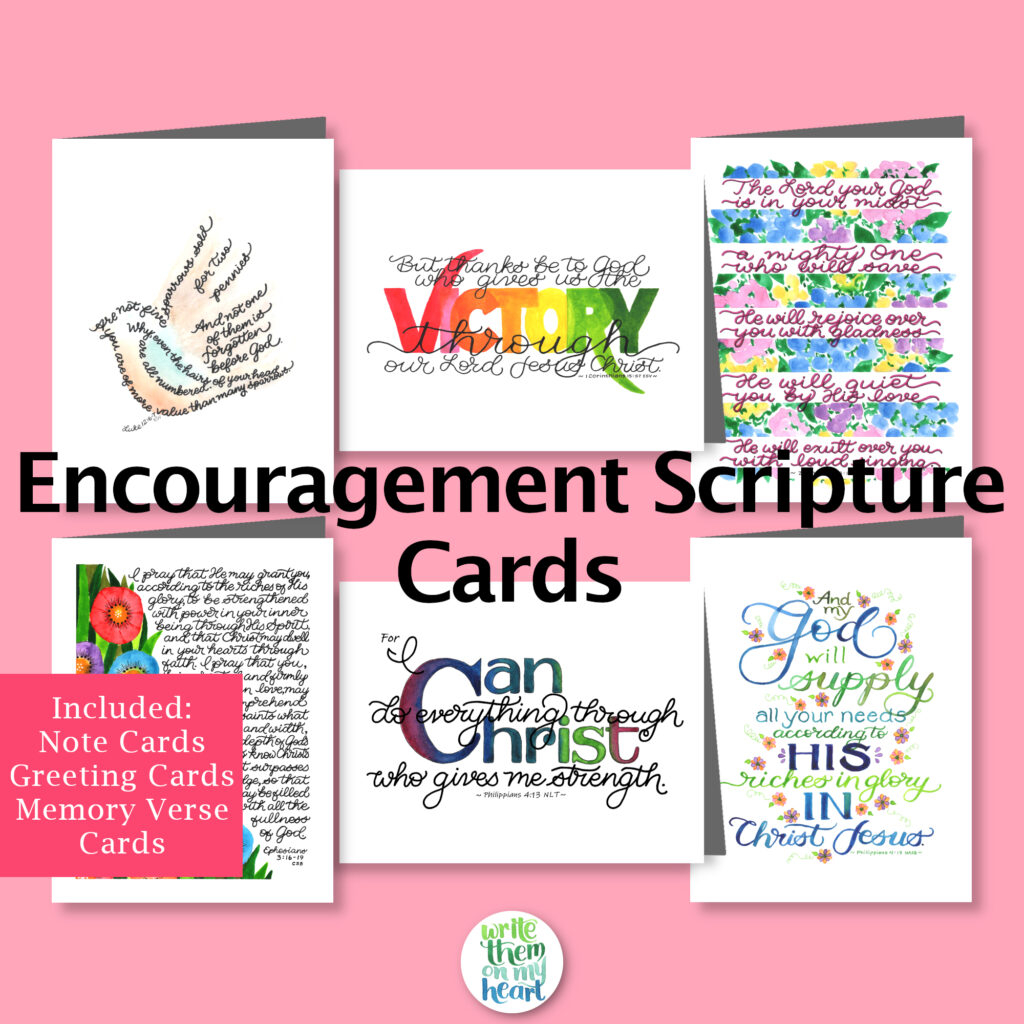 Printable 365 Bible Verses of Encouragement