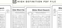 printable bible word search puzzles for kids free fun