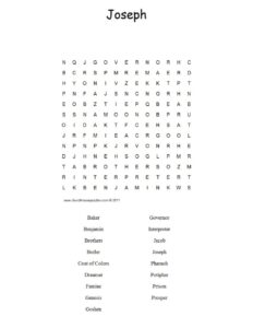 Printable Bible Word Searches From Genesis HubPages