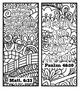 Printable Christian Bookmarks Printable Party Favors