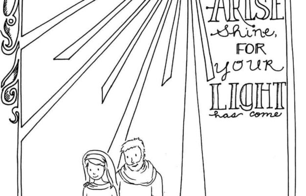 Printable Christmas Nativity Coloring Pages Ministry To Children