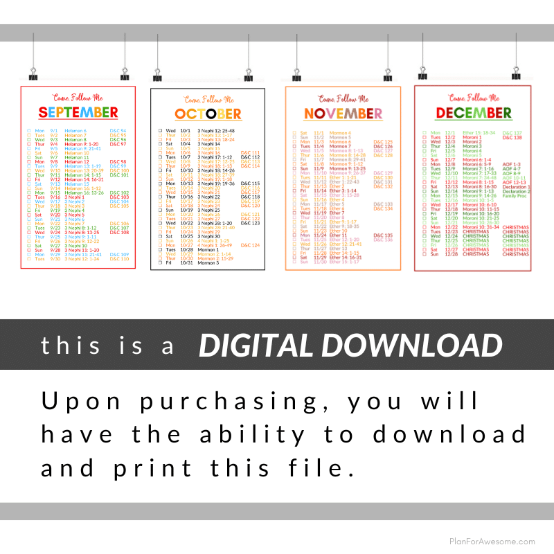 Daily Bible Reading Plan Free Printable No Download 2025
