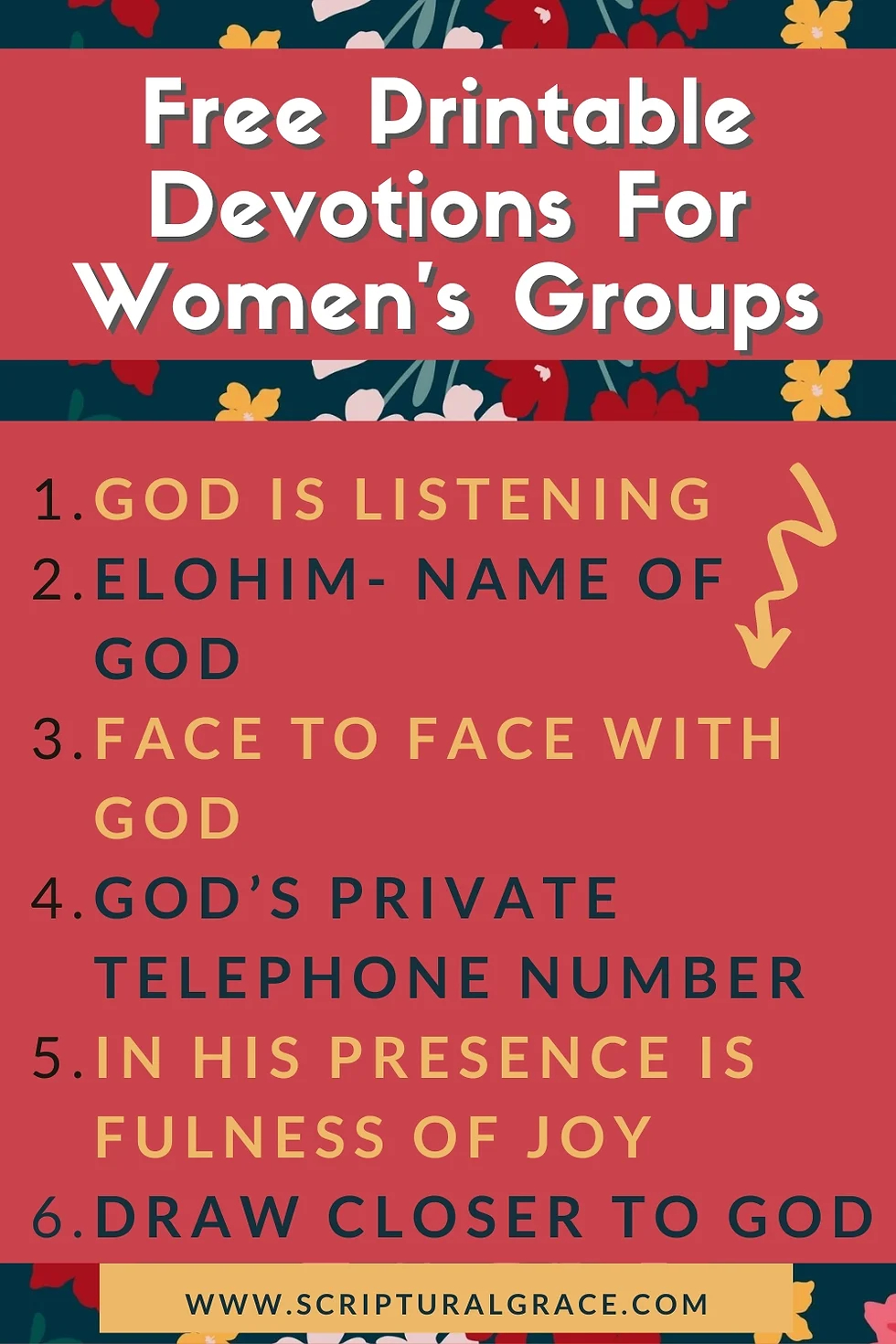 Printable Devotions For Women s Groups