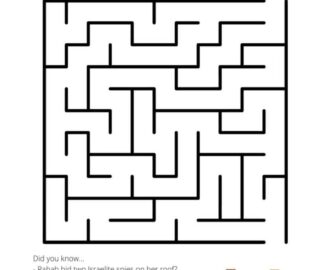 Printable Easy Bible Maze Puzzle Book Old Testament