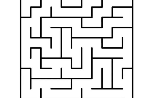 Printable Easy Bible Maze Puzzle Book Old Testament