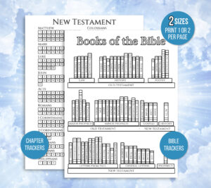 Printable Esv Bible Reading Plan Etsy