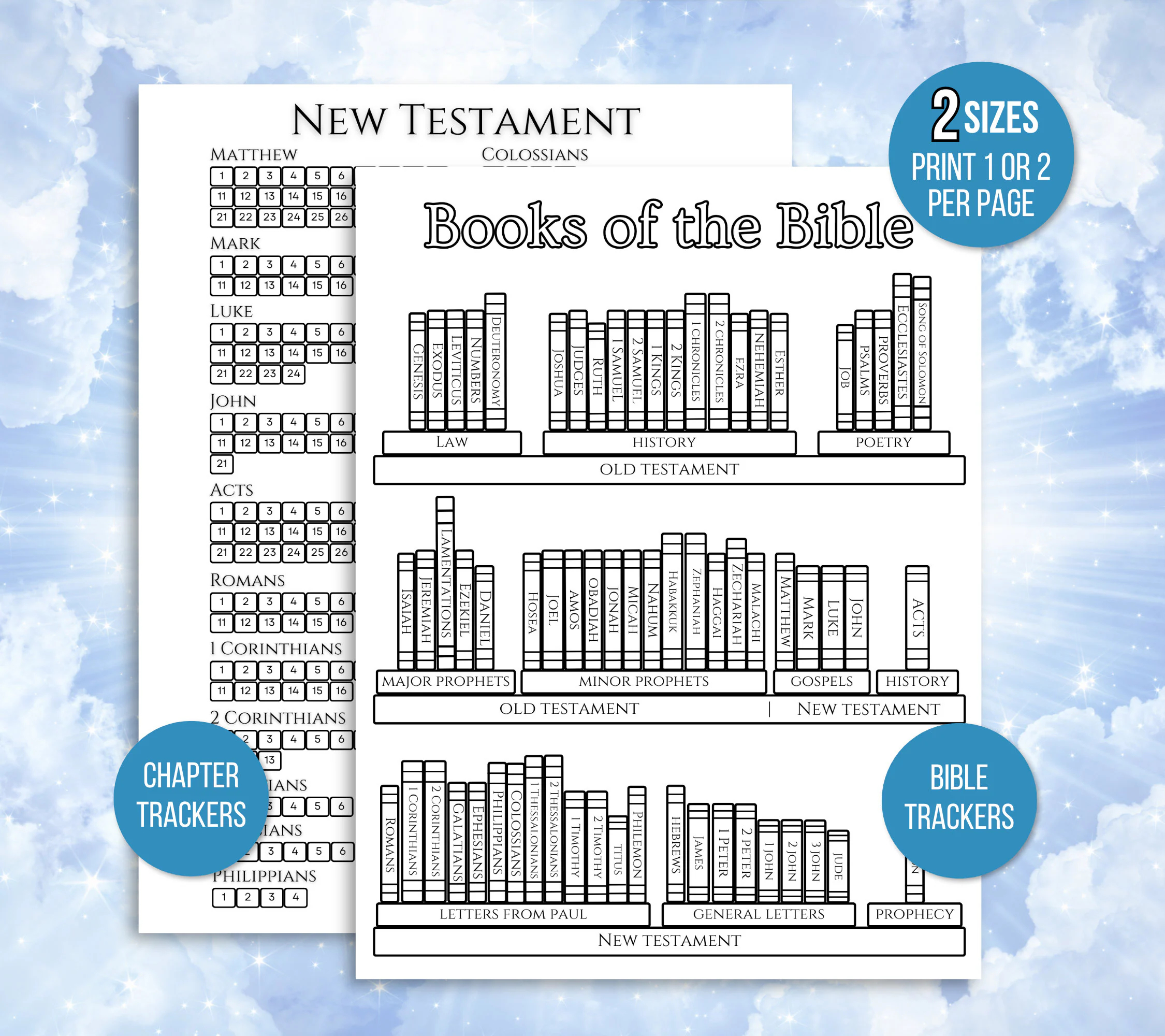 Printable Esv Bible Reading Plan Etsy