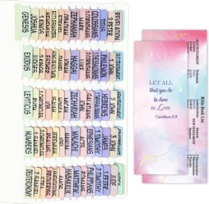 Printable Free Download PDF 90 Boho Bible Tabs With Reading Tracker Emergency Barnes And Noble