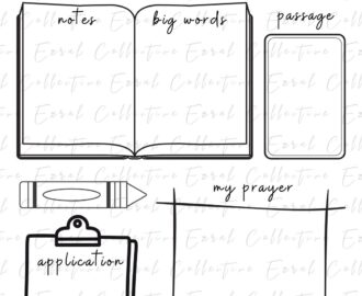 Printable Kid s Bible Study Notes digital Download Etsy