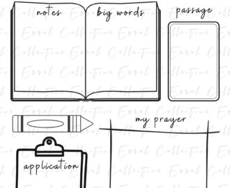 Printable Kid s Bible Study Notes digital Download Etsy