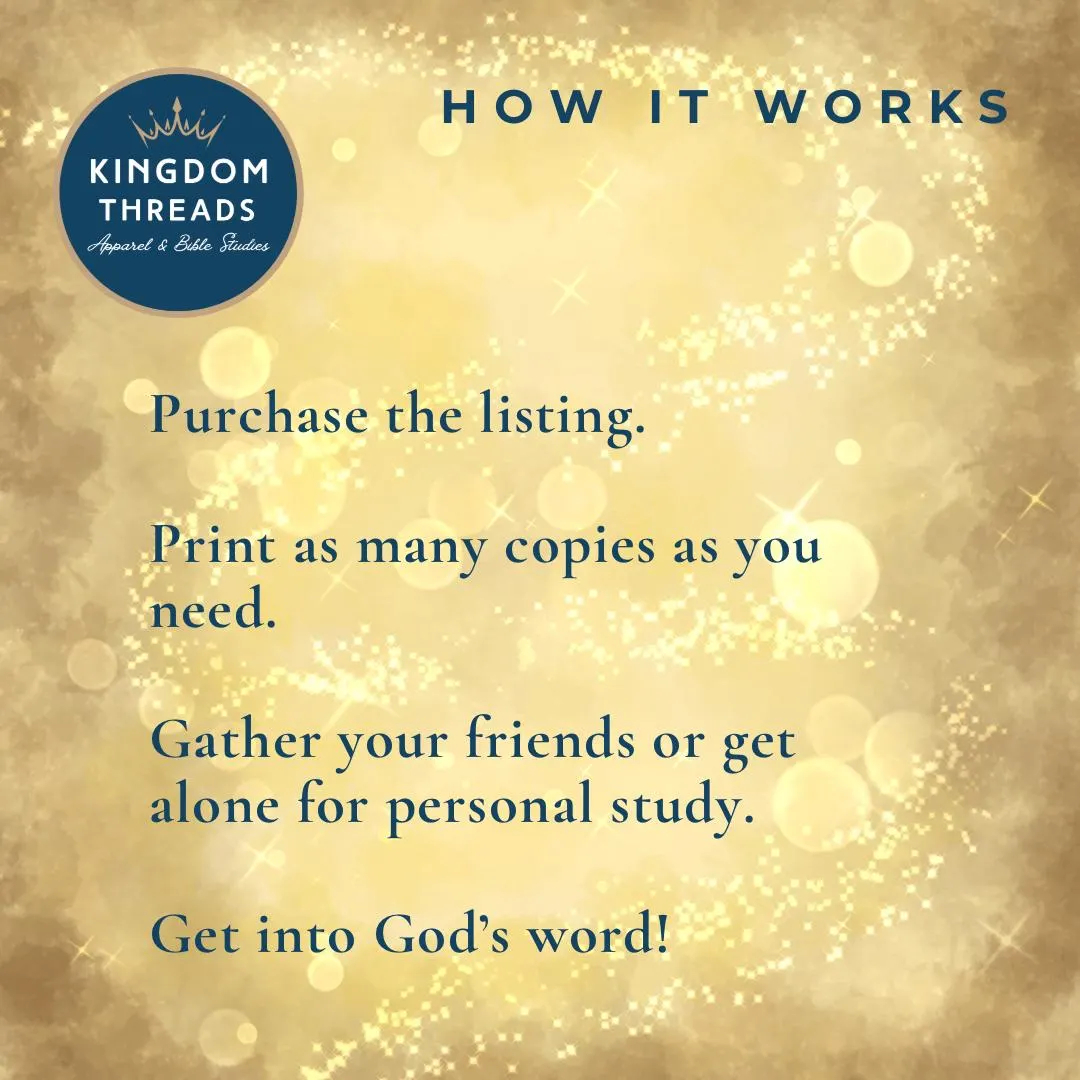 Love Youth Printable Bible Study