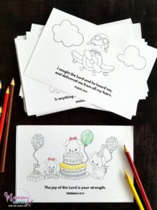 Printable Scripture Cards Easy Bible Verses For Kids To Memorize
