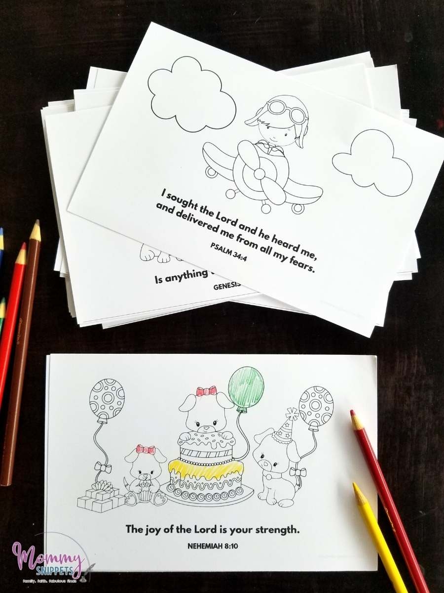 Printable Scripture Cards Easy Bible Verses For Kids To Memorize