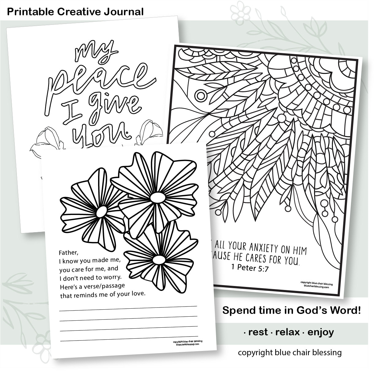 Printable Scripture Journal
