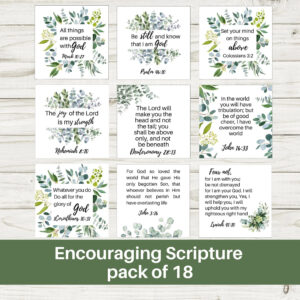 Printable Scriptures For Women Etsy