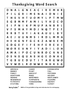 Printable Word Search World Of Printables